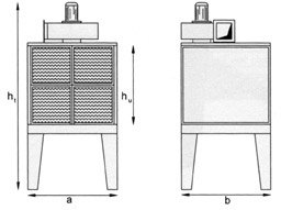 cabina di verniciatura mini