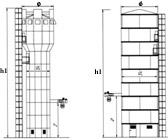 schema silos di contenimento