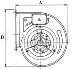 schema elettroventilatore centrifugo