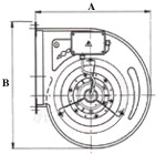 schema elettroventilatore centrifugo
